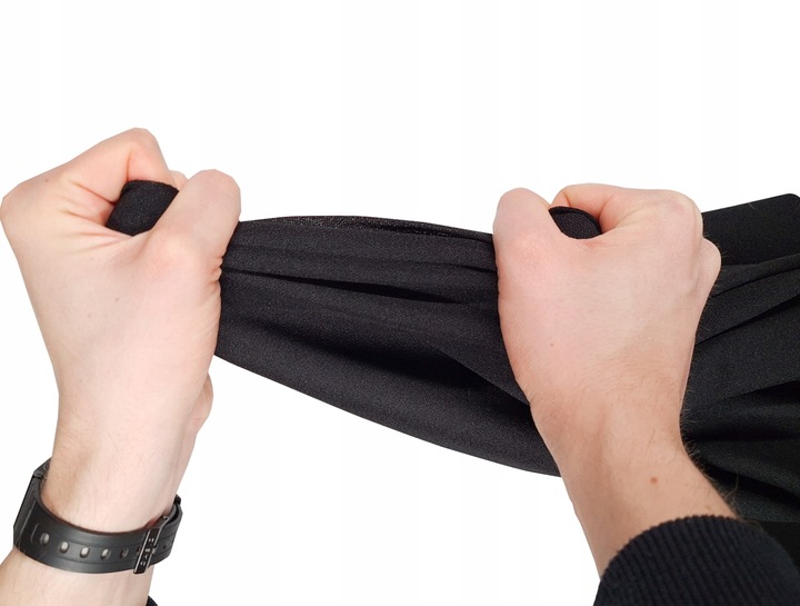 MATERIAŁ tkanina głośnikowa na maskownice CZARNA