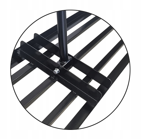 NIWELATOR TERENU RĘCZNY DO TRAWNIKA RÓWNIARKA ROZGARNIARKA 30x90cm