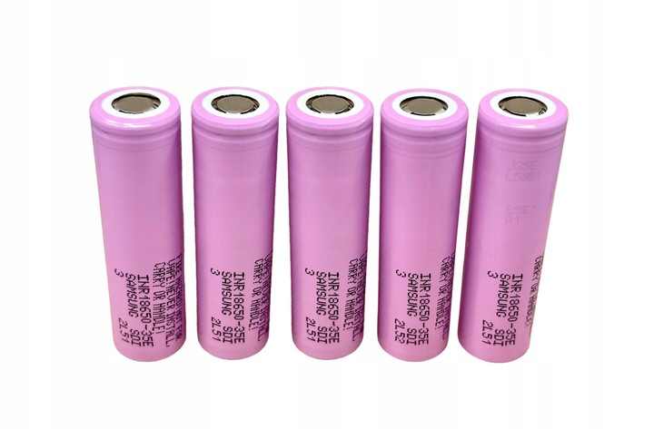 NOWE OGNIWO SAMSUNG 3500mAh INR18650-35E 5 SZTUK