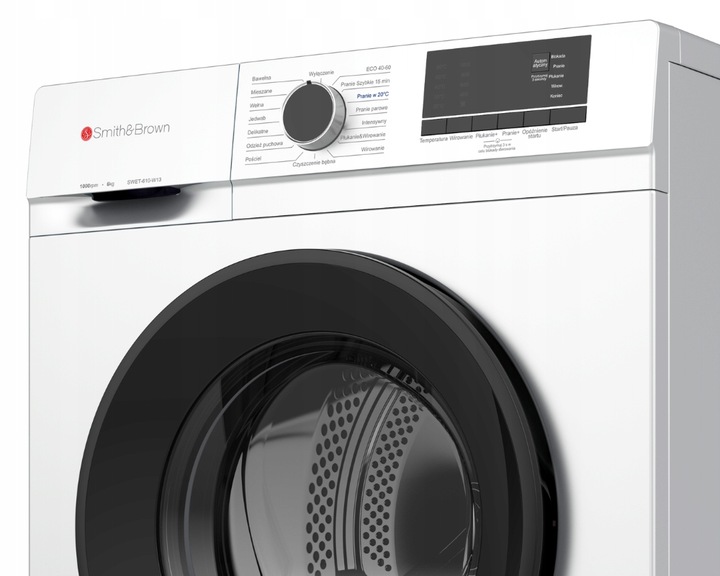 PRALKA SMITH&BROWN WSAD 6KG 1000 OBR/MIN SLIM 14 PROGRAMÓW