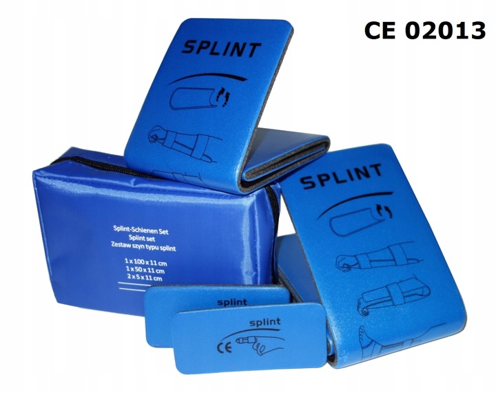 Zestaw 4 Szyn Usztywniających typu SAM SPLINT