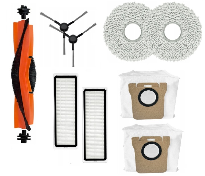 SZCZOTKI FILTRY MOPY DO XIAOMI MI ROBOT VACUUM X20 MAX/ X20 PRO