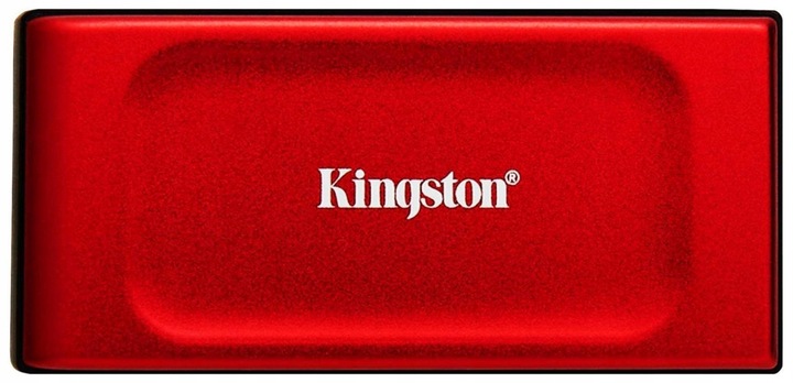 Przenośny zewnętrzny dysk SSD 1TB KINGSTON XS1000R USB 3.2 czerwony