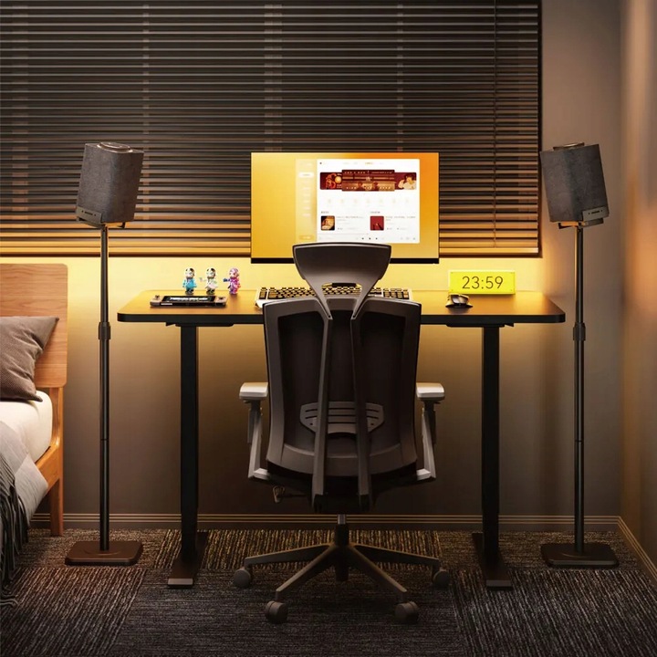 Stojaki podłogowe do głośników kolumn | Regulowane Uniwersalne 2szt.