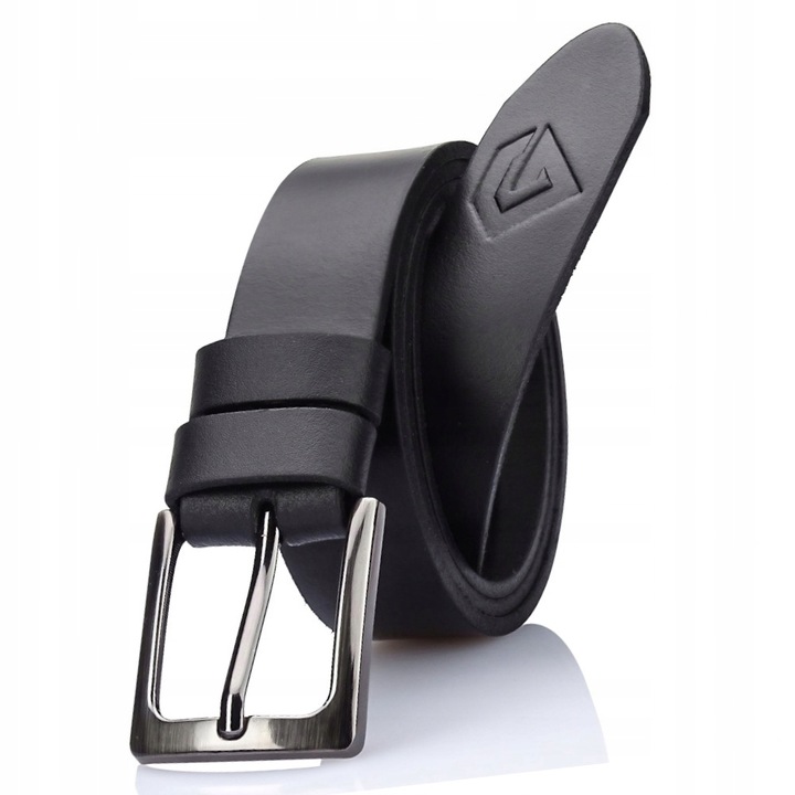 PASEK MĘSKI SKÓRZANY GRACIO DO SPODNI SKÓRA DŁUGOŚĆ PASKA 150 CM PREZENT