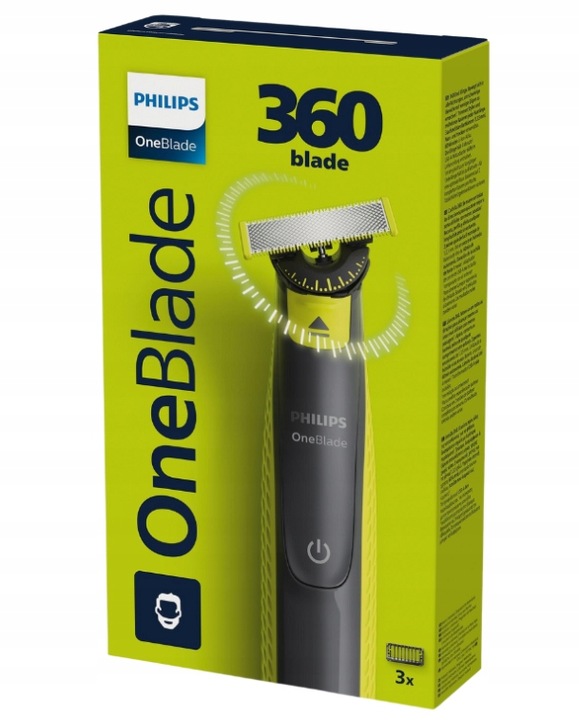 GOLARKA PHILIPS ONE BLADE DO ZAROSTU DWUSTRONNA TRYMER DO GOLENIA