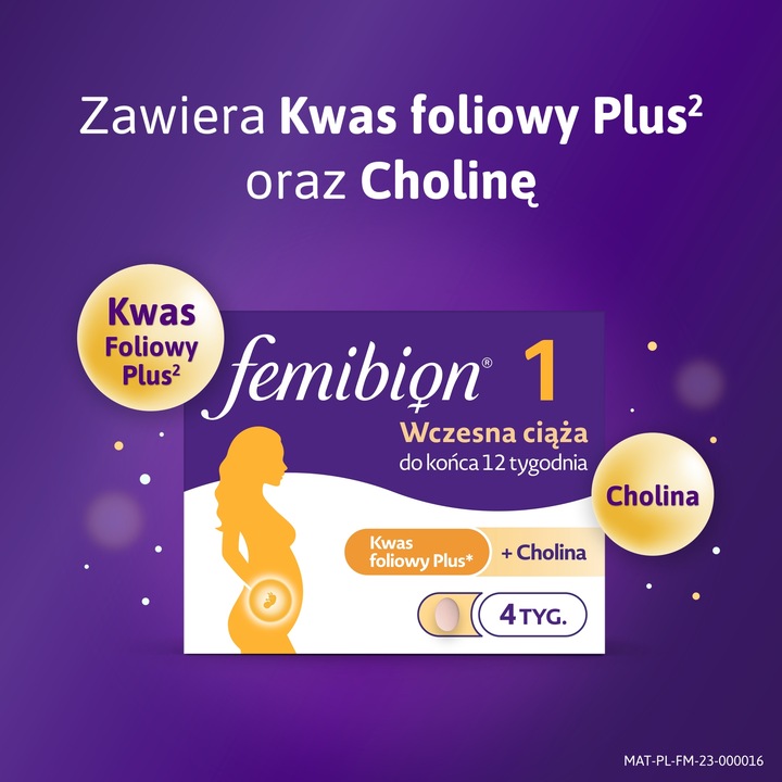 Femibion 1 Wczesna Ciąża 28 tabletek