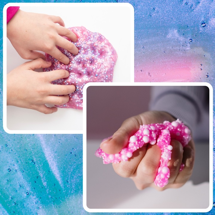 ZESTAW SLIME DO ROBIENIA GLUTÓW WIELKI KREATYWNY 120w1 BOX FABRYKA PREZENT