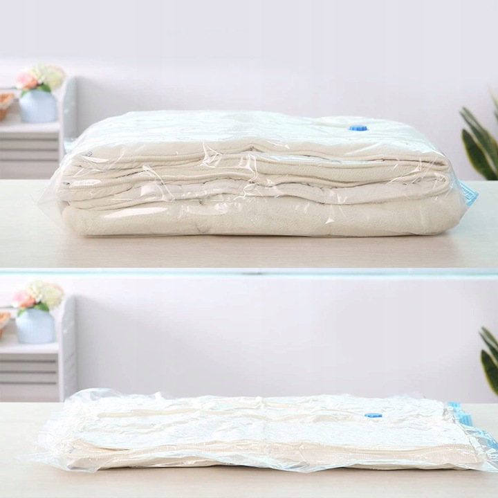 WORKI PRÓŻNIOWE TORBY NA UBRANIA ZESTAW 14szt -5 ROZMIARÓW- +POMPKA