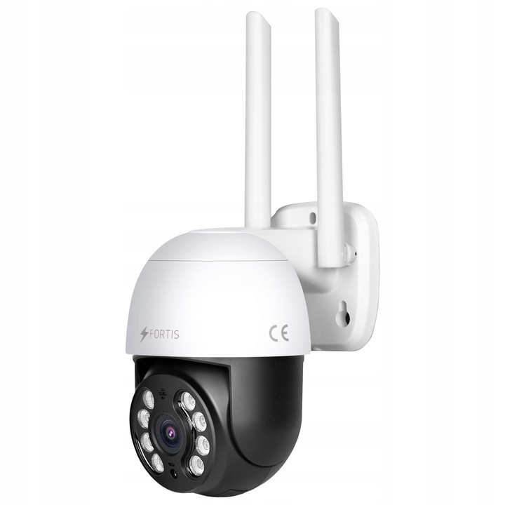 KAMERA ZEWNĘTRZNA OBROTOWA IP WIFI 8MPX 4K ULTRA HD 4x ZOOM DO MONITORINGU