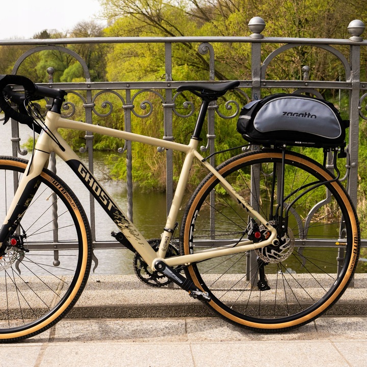 Torba rowerowa sakwa na bagażnik kufer pojemna torba na rower ZAGATTO