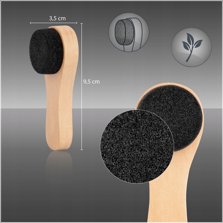 Zestaw do czyszczenia pielęgnacji butów czarna i bezbarwna pasta łyżka