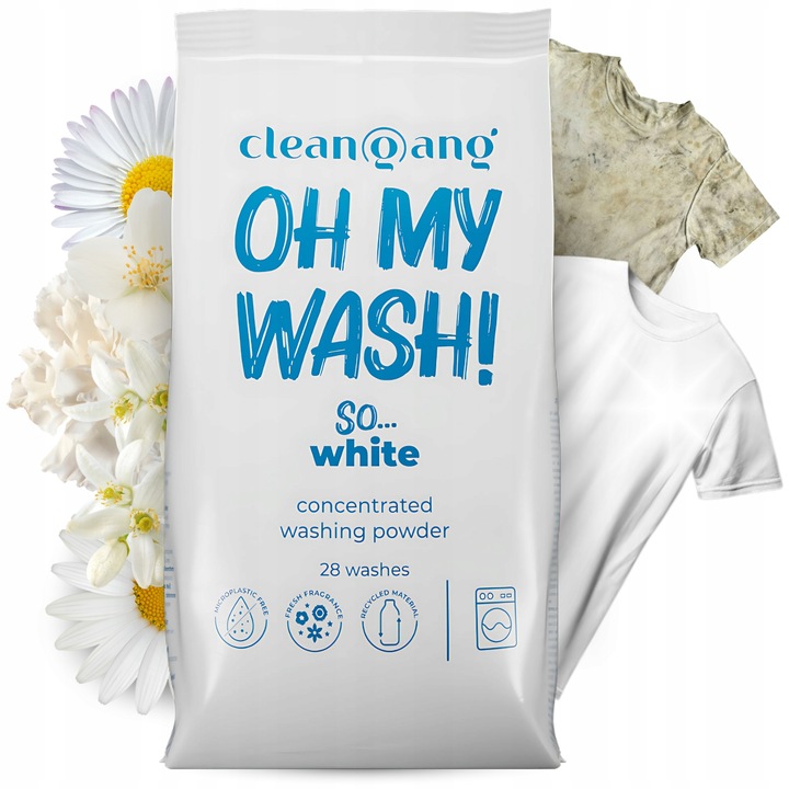 PROSZEK DO PRANIA BIAŁEGO WYDAJNY SKONCENTROWANY 28 PRAŃ 1,35 KG NIEMIECKI