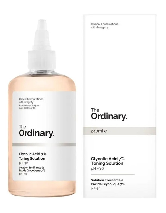Ordinary Glycolic Acid 7% Tonik Peeling Glikolowy 240ml