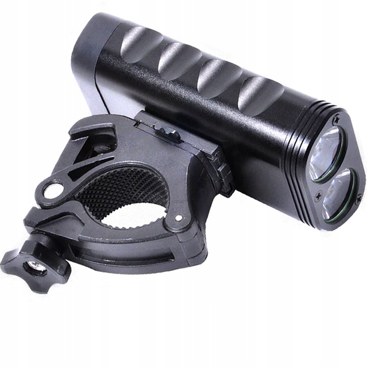 LAMPKA ROWEROWA LED PRZÓD 1800 LUMENÓW MOCNA + TYŁ