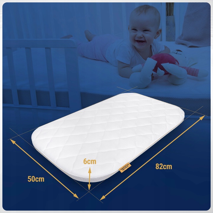 Materac do Chicco Next2Me Magic GRUBY Materac do Chicco Next2Me Dream 82x50