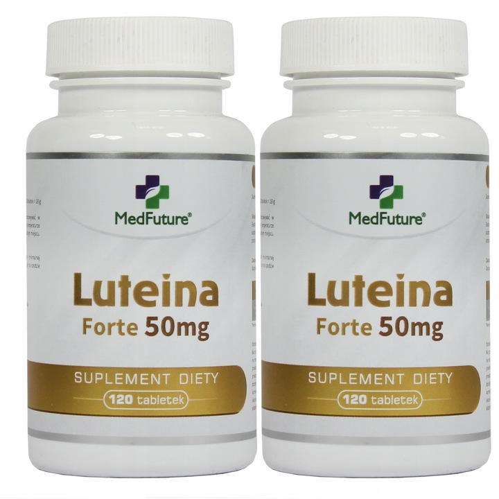 Luteina Forte 240 tabletek Ekstrakt 50 mg OCZY WZROK - 2 opakowania