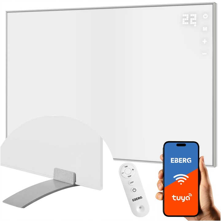 Grzejnik promiennik na podczerwień panel elektryczny EBERG 720W IR WiFi ECO