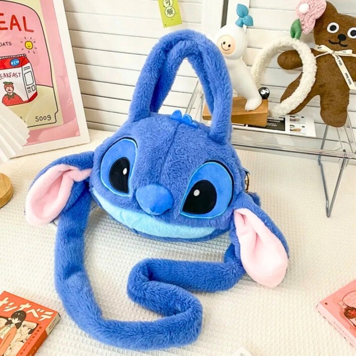 TOREBKA TORBA STITCH STICH NA RAMIĘ PLUSZOWA MASKOTKA PLUSZOWA