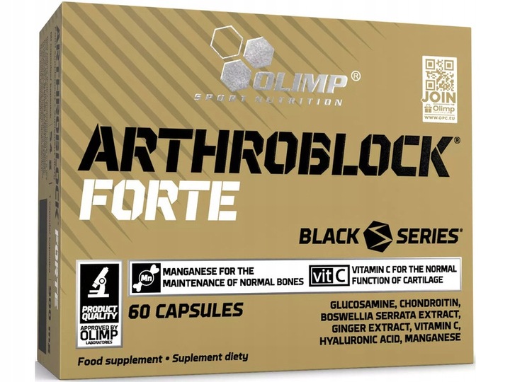 Suplement na stawy OLIMP Arthroblock Forte (60 kapsułek)