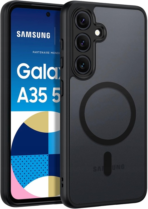 Etui do SAMSUNG A35 5G do MagSafe MATT CASE OCHRONA APARATU +SZKŁO