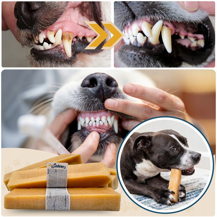 NATURALNY GRYZAK DLA PSA Z SERA HIMALAJSKIEGO SEREK M PRZEKĄSKA