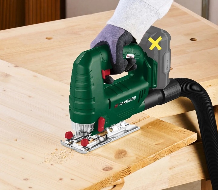 WYRZYNARKA AKUMULATOROWA PARKSIDE PSTA A1 20 V PRZECINARKA DO DREWNA