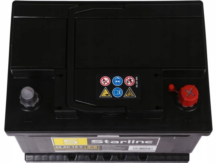 Akumulator 12V 60Ah 540A Starline 62Ah