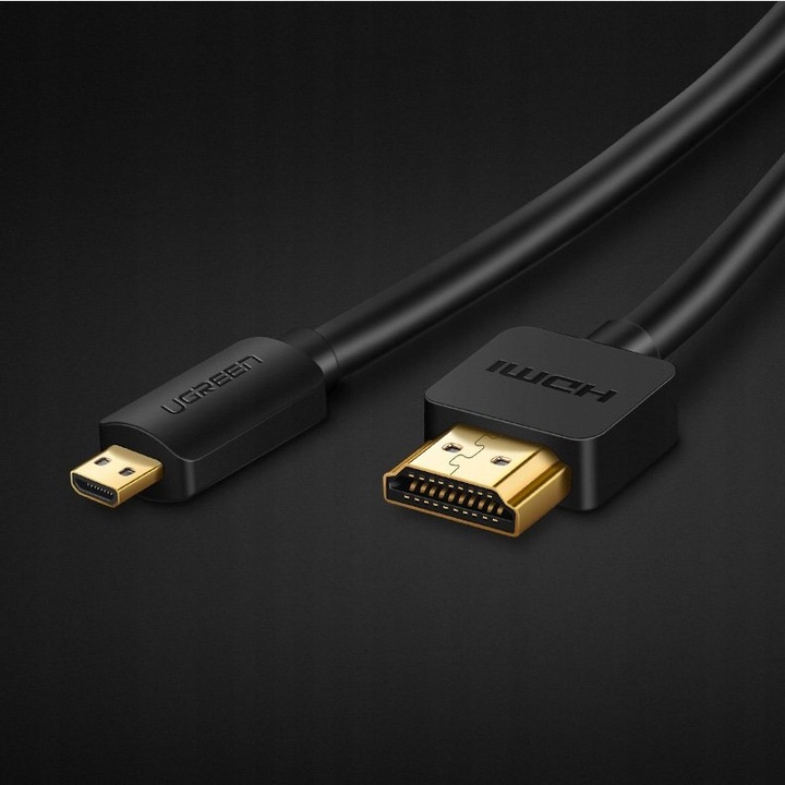 UGREEN MOCNY KABEL HDMI - MICRO HDMI 19 PIN 2.0V 4K 60HZ 30AWG 1,5M