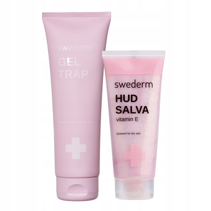 Swederm zestaw HUDSALVA vitamin E & Gel Trap balsam do ciała