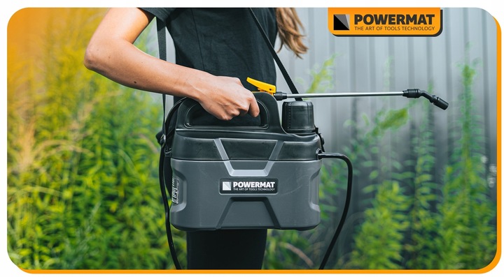 OPRYSKIWACZ AKUMULATOROWY CIŚNIENIOWY OGRODOWY LEKKI LANCA 2,5AH