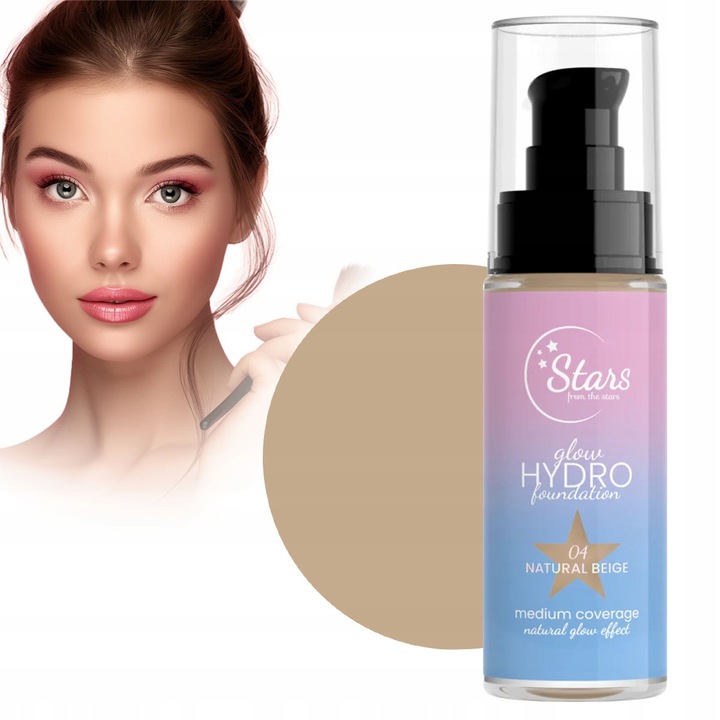 Stars from the stars podkład nawilżająco rozświetlający Glow Hydro #04