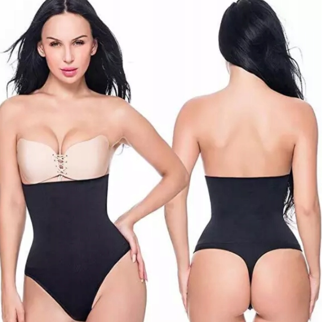 Stringi Wyszczuplające Brzuch Majtki Modelujące Bielizna Damska Korygująca