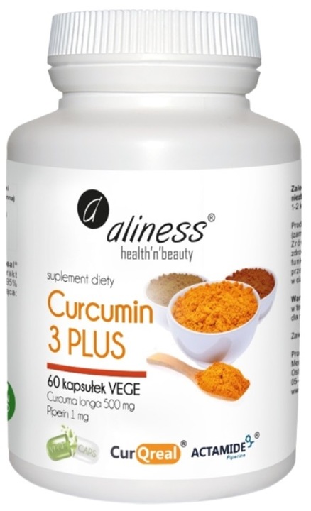 CURCUMIN 3 Plus 500mg KURKUMINA Curcuma longa