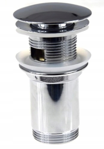 KOREK KLIK-KLAK UMYWALKOWY DO SYFONU Z PRZELEWEM CHROM OMNIRES A706CR