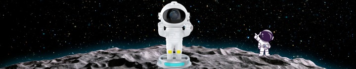 PROJEKTOR GWIAZD LAMPKA NOCNA LED RZUTNIK NIEBA ASTRONAUTA GENERACJA 3.0