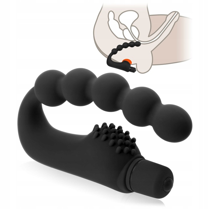 KULKOWY MASAŻER PROSTATY I KROCZA - 10 PROGRAMÓW