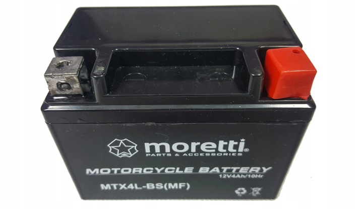 AKUMULATOR ŻELOWY GEL 12V 4Ah YTX4L-BS CBTX4L-BS Martinelli