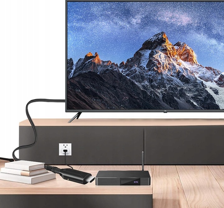 Kabel adapter konwerter z Euro HDMI do Scart