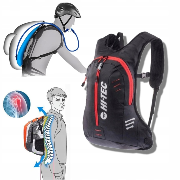 Plecak NA ROWER ROWEROWY DO BIEGANIA TURYSTYCZNY SPORTOWY W GÓRY LEKKI 6l