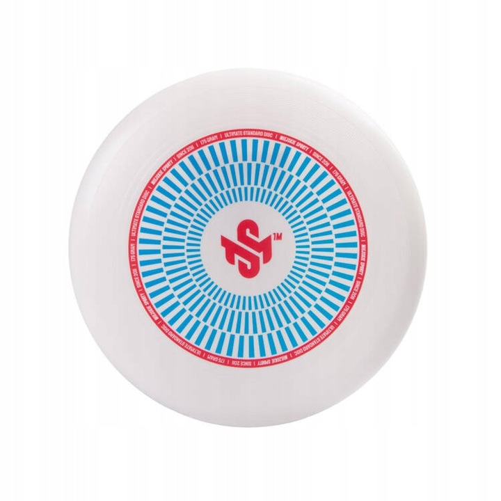 Frisbee Ultimate dysk do rzucania Miejskie Sporty biały 175g