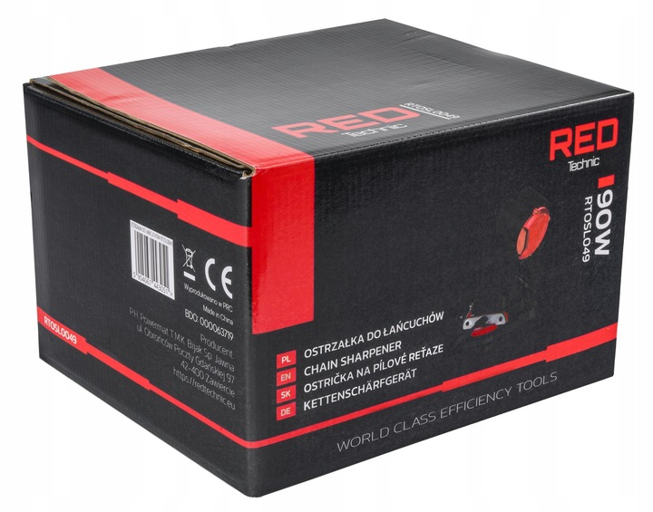 OSTRZAŁKA DO ŁAŃCUCHÓW PILAREK PIŁ ELEKTRYCZNA DO OSTRZENIA 90W 2X