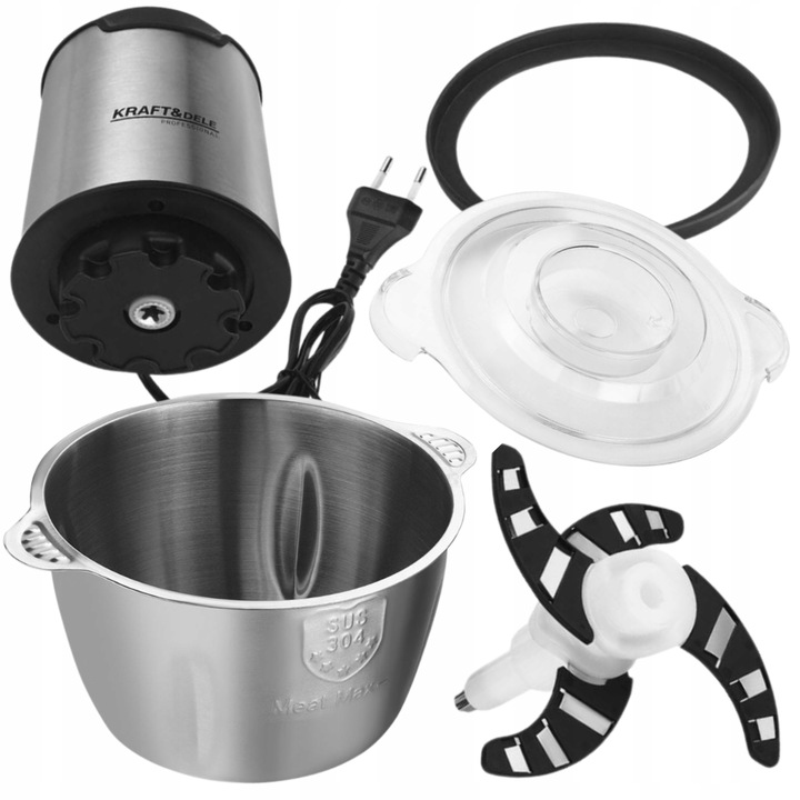 ROZDRABNIACZ SZATKOWNICA DO WARZYW ELEKTRYCZNY MIĘSA OWOCÓW MALAKSER