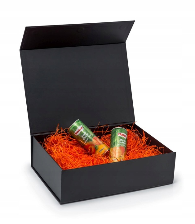 PUDEŁKO ZAMYKANE NA MAGNES 350X250X100 CZARNE