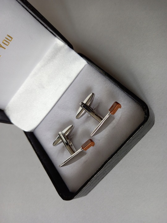 Spinki do mankietów wzór NOŻE