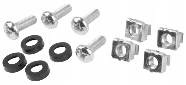 PATCHPANEL 24 PORT 1U 19" KAT.6A FTP EKRANOWANY CZARNY LANBERG