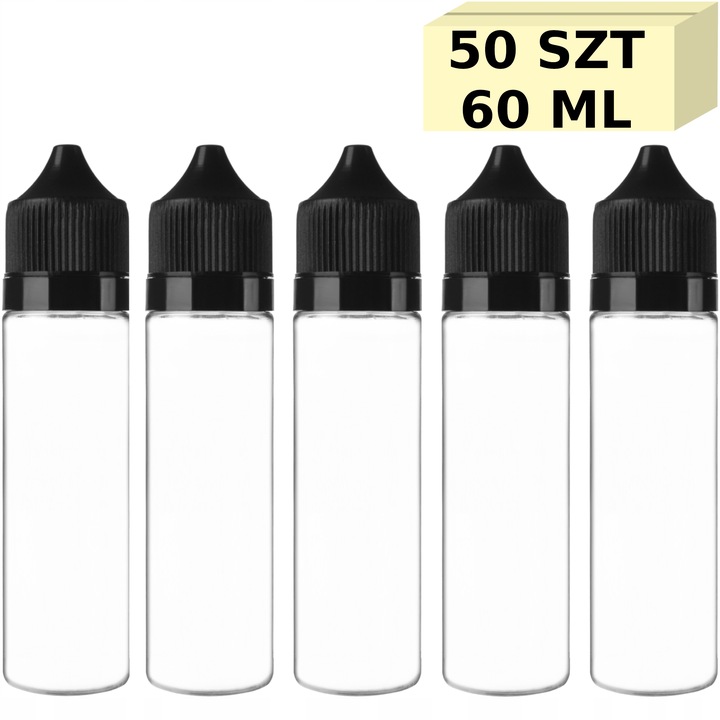 BUTELKA 60 ml 50 szt GORILLA LIQUID BUTELECZKI
