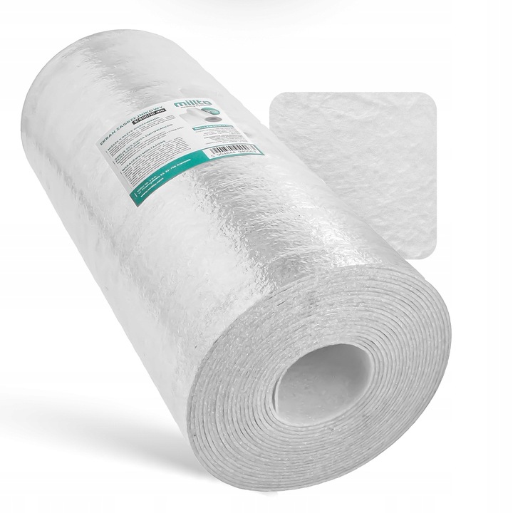 Ekran Zagrzejnikowy Mata Aluminiowa 10m Pianka Izolacyjna Odbijająca Cie GO