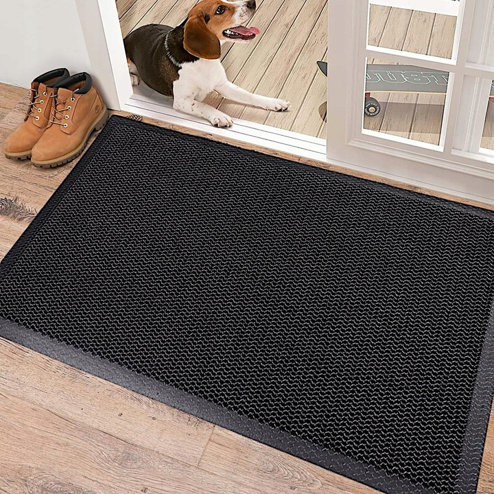 WYCIERACZKA POD DRZWI 3D WEJŚCIOWA DO BUTÓW ZEWNĘTRZNA GUMOWA MATA 60x90CM