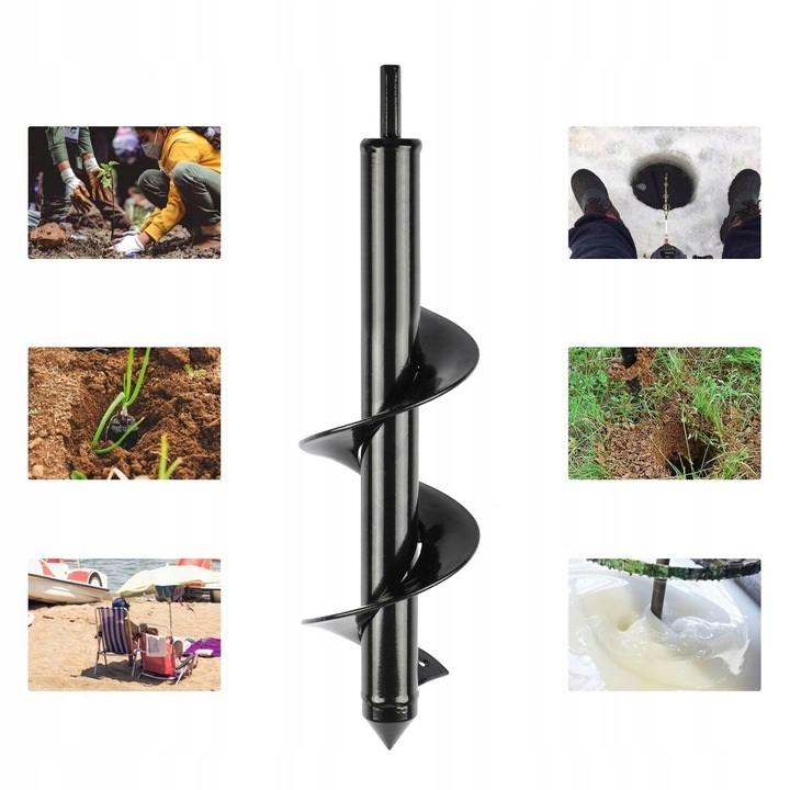 ŚWIDER WIERTŁO WIERTNICA DO SADZENIA ZIEMI GLEBY GLEBOWA 10 CM 30 CM